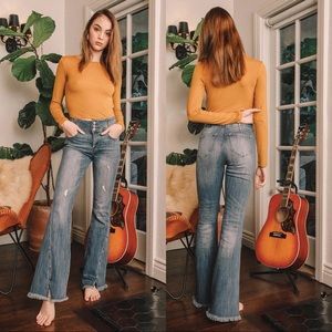 KANCAN JOELLE SUPER HIGH RISE FLARE